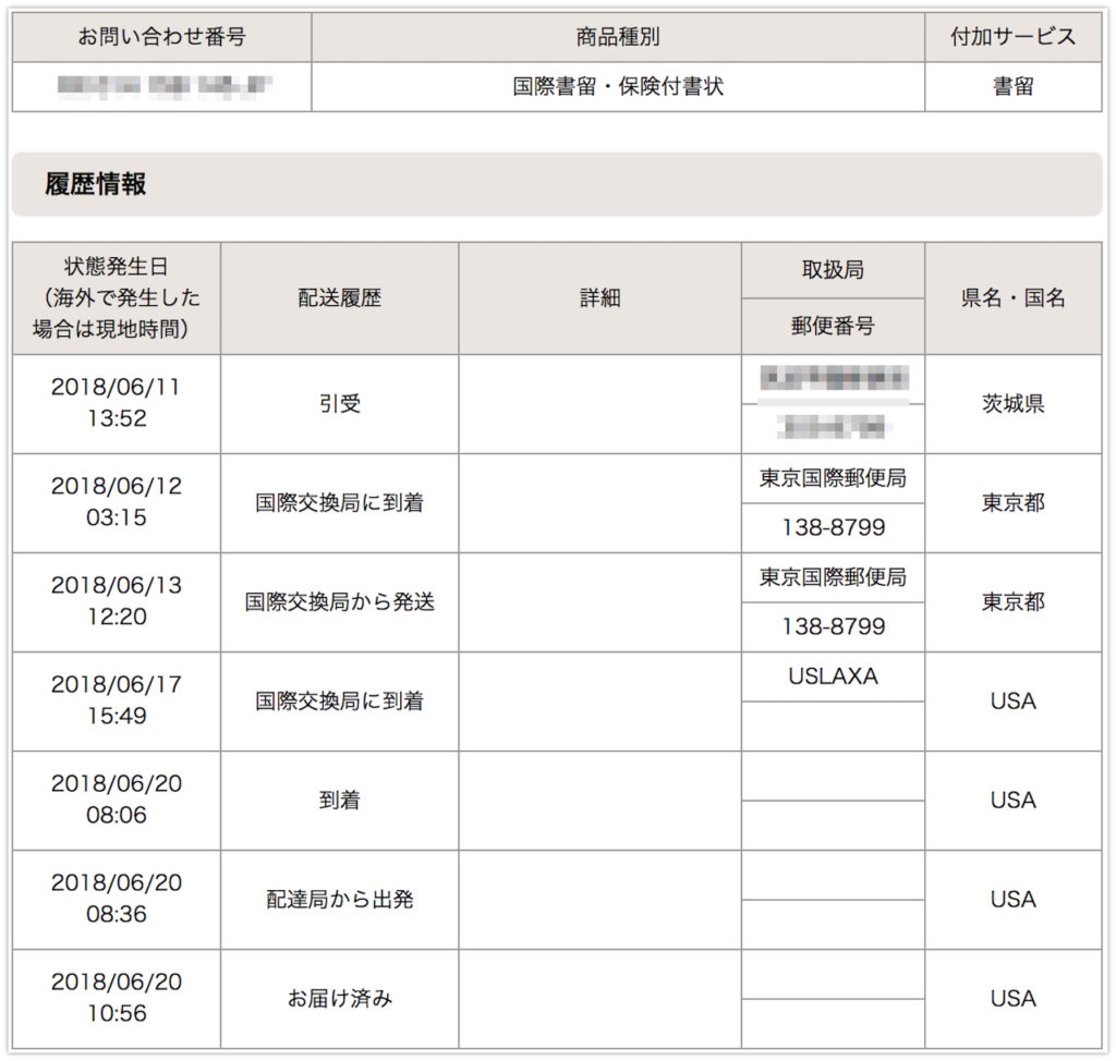 国際eパケットは遅い 到着日数の実例と追跡できない国を解説 Ebay輸出の発送方法 Motoki Ebay Blog